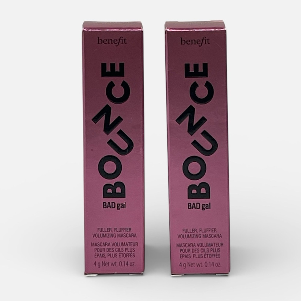 NWT 2 Benefit BADgal BOUNCE Volumizing Mascara Pump’d Up Black Mini